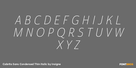 Cabrito Sans Condensed Thin Italic Thumbnail #2