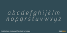 Cabrito Sans Condensed Thin Italic Thumbnail #3