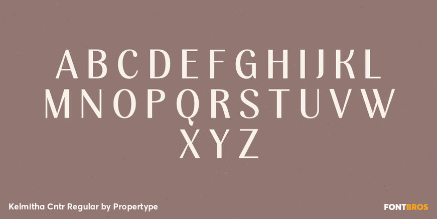 Kelmitha Contrast Regular Font Poster #2