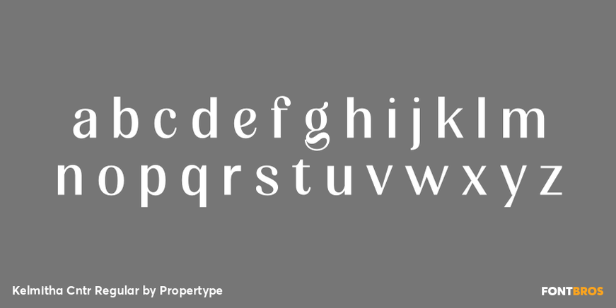 Kelmitha Contrast Regular Font Poster #3