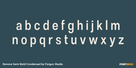Denova Semi Bold Condensed Thumbnail #3