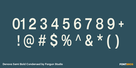 Denova Semi Bold Condensed Thumbnail #4