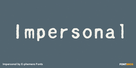 Impersonal Thumbnail #1