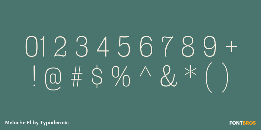 Meloche El Font Poster #4