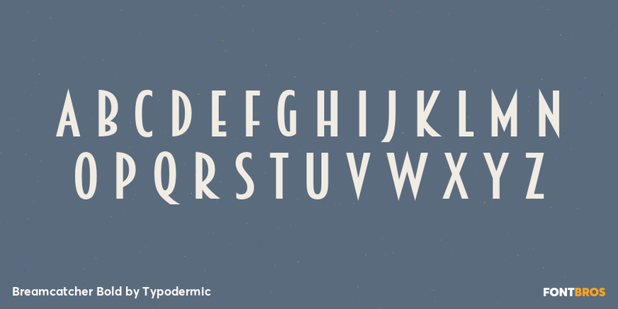 Breamcatcher Bold Font Poster #2