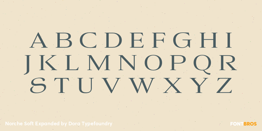 Norche Soft Expanded Font Poster #2