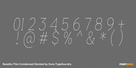 Roxetto Thin Condensed Slanted Thumbnail #4