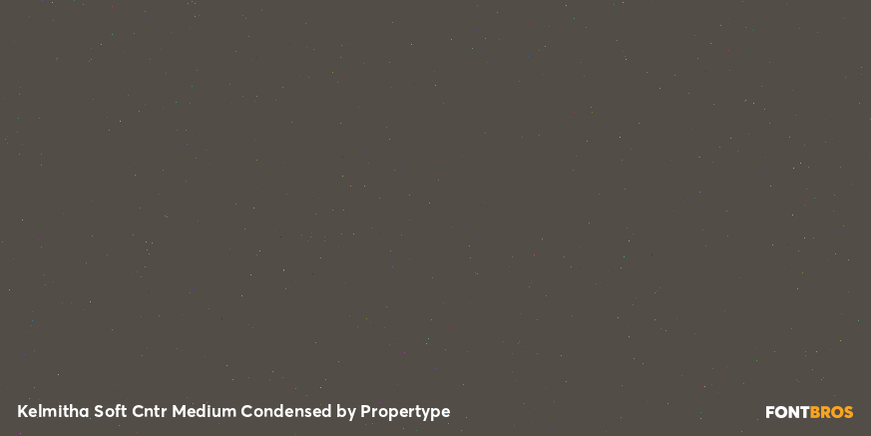 Kelmitha Soft Contrast Medium Condensed Font Poster #2