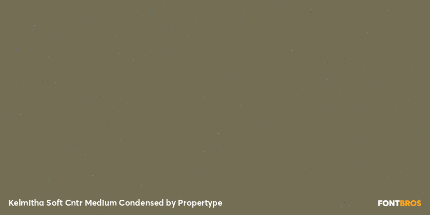 Kelmitha Soft Contrast Medium Condensed Font Poster #4