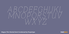 Magres Thin Slanted Semi Condensed Thumbnail #2