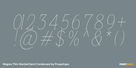 Magres Thin Slanted Semi Condensed Thumbnail #4