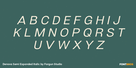 Denova Semi Expanded Italic Thumbnail #2