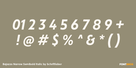 Bajazzo Narrow Semibold Italic Thumbnail #4