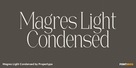 Magres Light Condensed Thumbnail #1