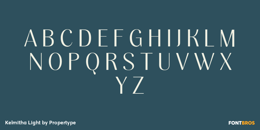 Kelmitha Light Font Poster #2