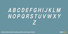 Denova Semi Bold Condensed Italic Thumbnail #2