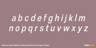 Denova Semi Bold Condensed Italic Thumbnail #3