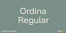 Ordina Regular Thumbnail #1