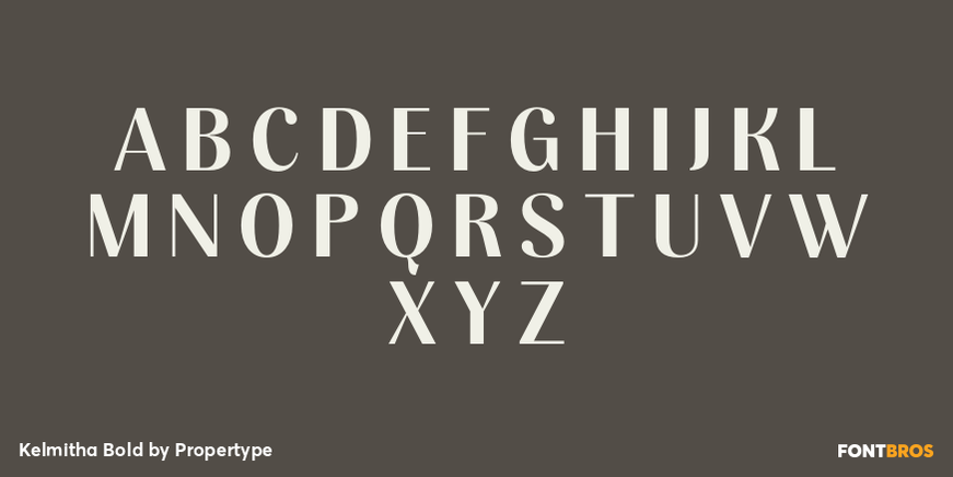 Kelmitha Bold Font Poster #2