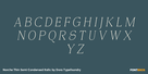 Norche Thin Semi Condensed Italic Thumbnail #2