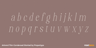 Artrend Thin Condensed Slanted Thumbnail #3