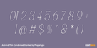 Artrend Thin Condensed Slanted Thumbnail #4