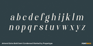 Artrend Extra Bold Semi Condensed Slanted Thumbnail #3