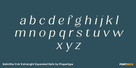 Kelmitha Contrast Extra Light Expanded Italic Thumbnail #3