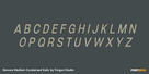 Denova Medium Condensed Italic Thumbnail #2