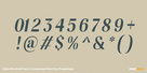 Kelmitha Bold Semi Condensed Slant Thumbnail #4