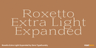 Roxetto Extra Light Expanded Thumbnail #1
