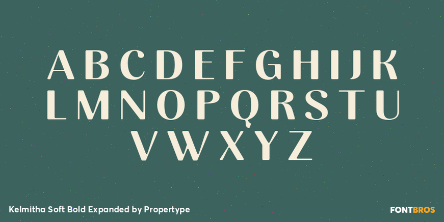 Kelmitha Soft Bold Expanded Font Poster #2