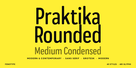 Praktika Rounded Medium Condensed Thumbnail #1