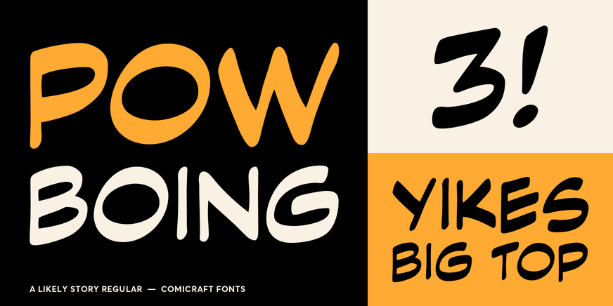 A Likely Story Regular Font Poster #3
