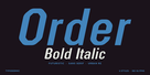Order Bold Italic Thumbnail #1