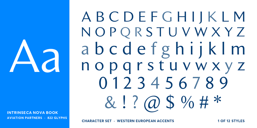 Intrinseca Nova Book Font Poster #4