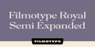 Filmotype Royal Semi Expanded Thumbnail #1
