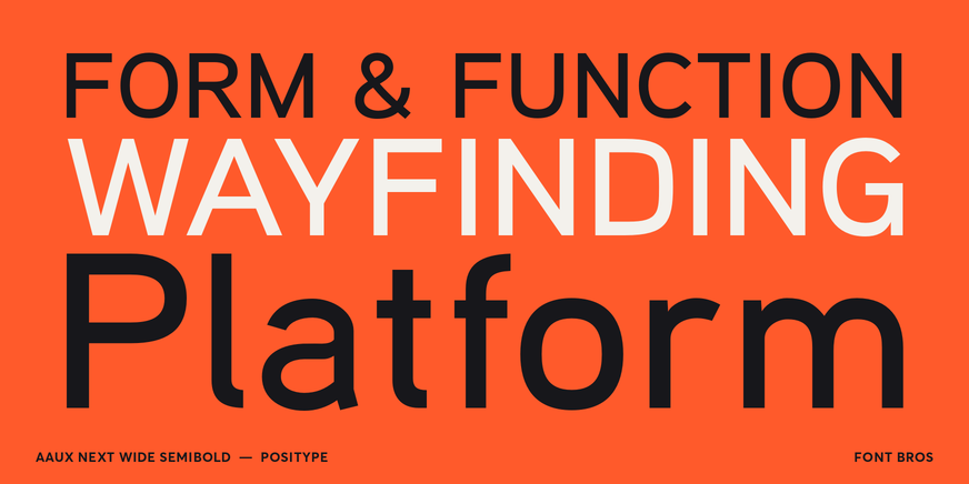 Aaux Next Wide Semi Bold Font Poster #2