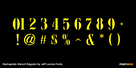 Nameplate Stencil Regular Thumbnail #4