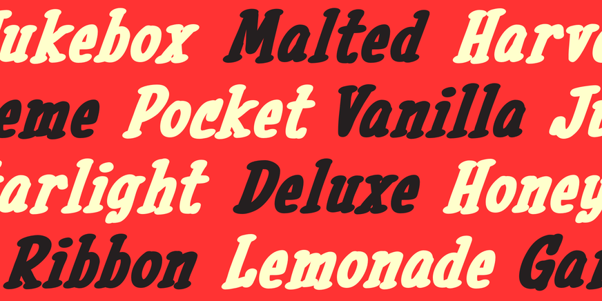 Beyond Belief Heavy Italic Font Poster #3